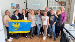 Wizyta pracowników Centrum dla Seniorów z Holeso